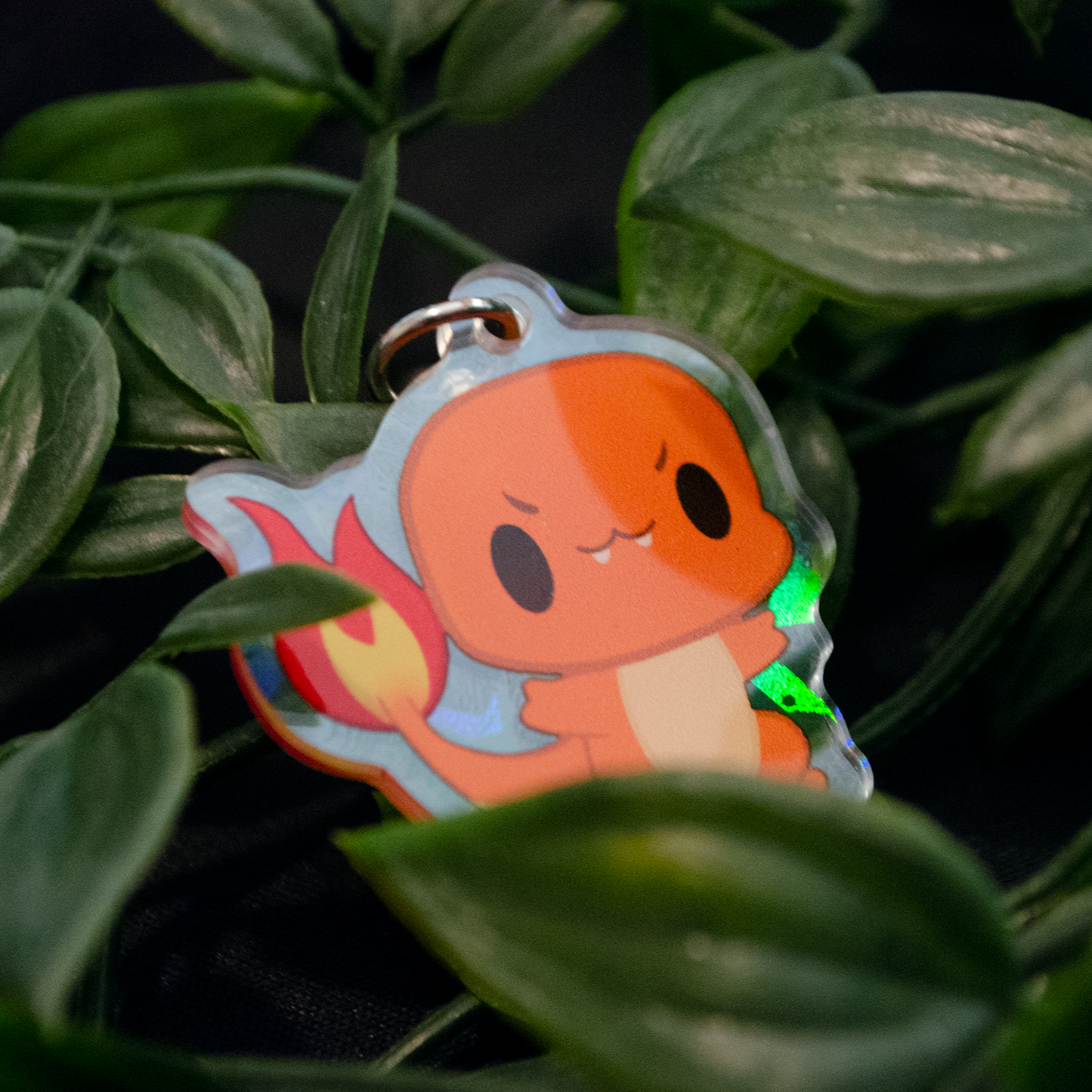 Fire Lizard - Holographic Charm