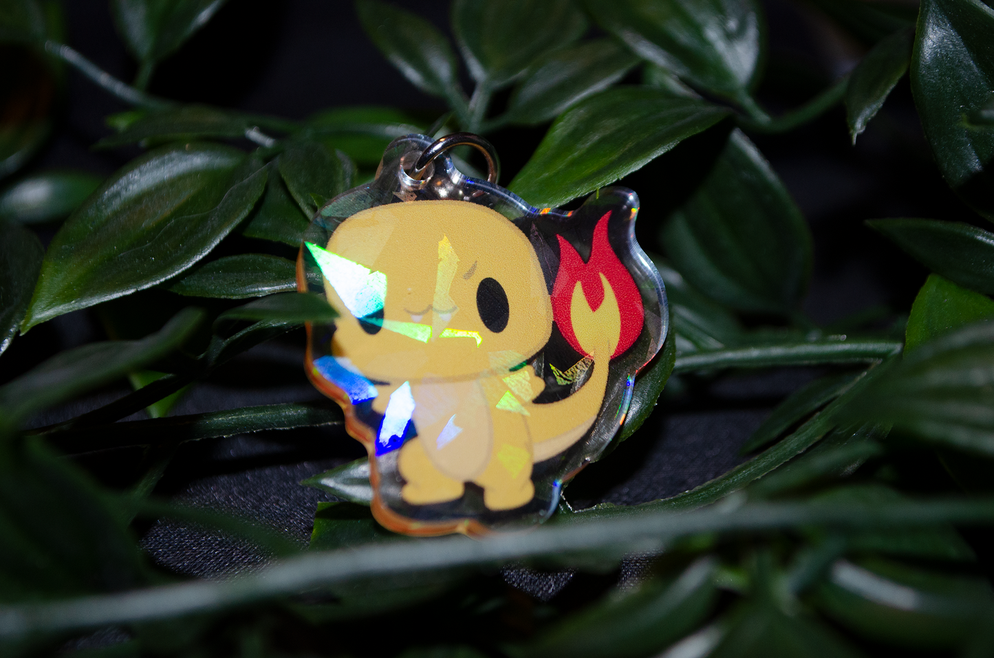 Fire Lizard - Holographic Charm
