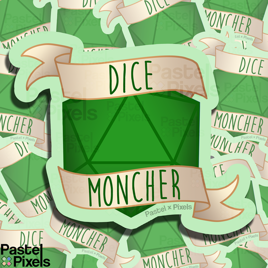 Dice Moncher - Sticker