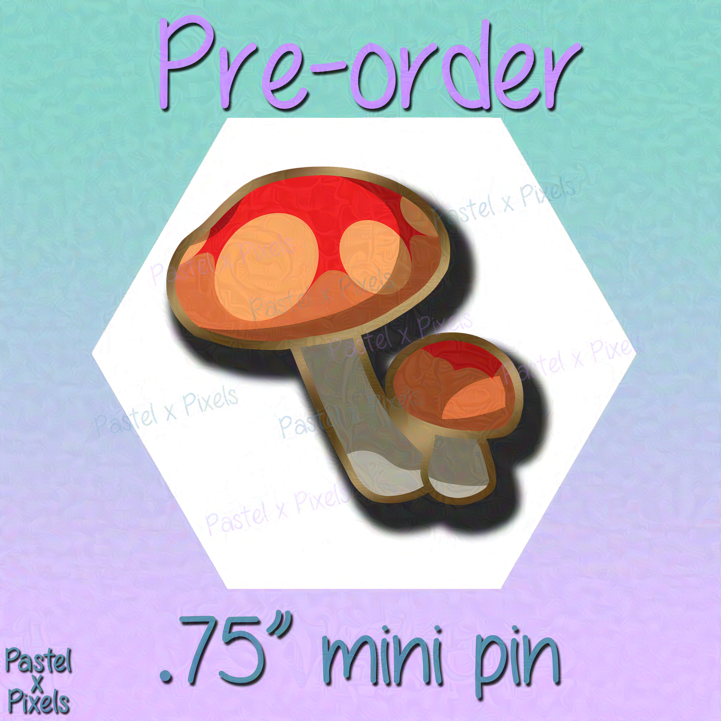 LoZ Mushrooms - Mini Pin(s)