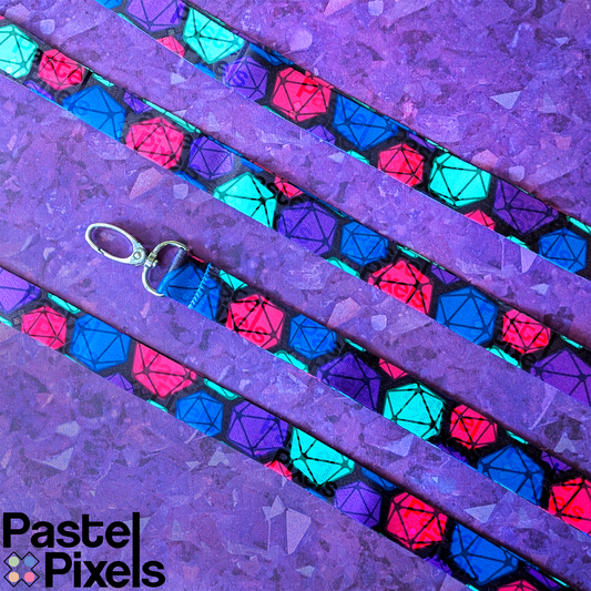 Lots of D20's - Lanyard