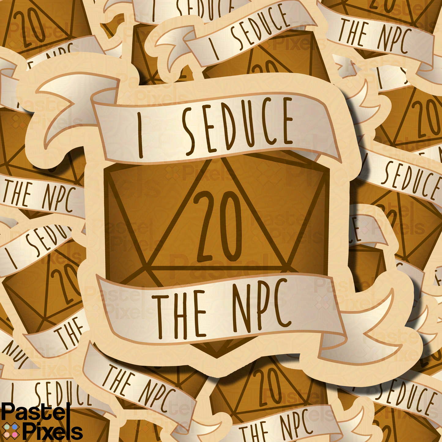 Seduce the NPC - Sticker
