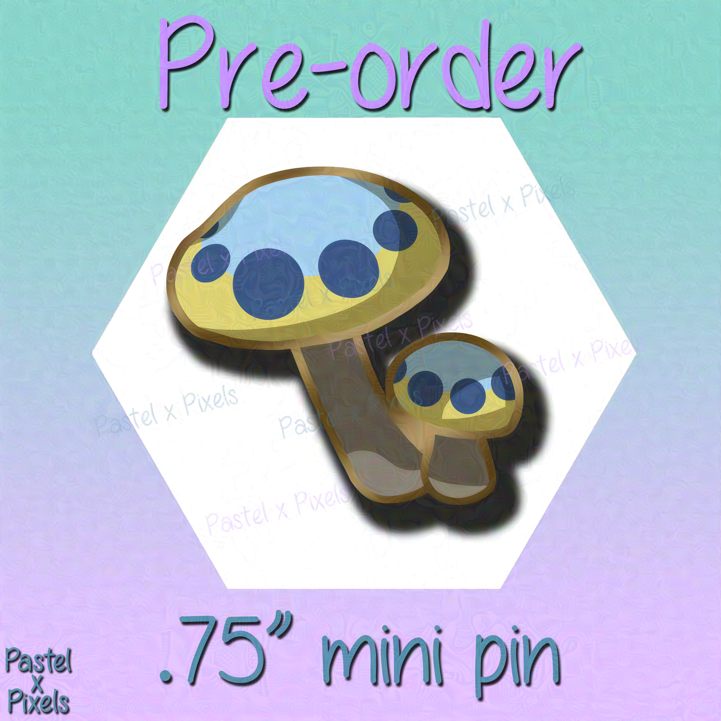 LoZ Mushrooms - Mini Pin(s)