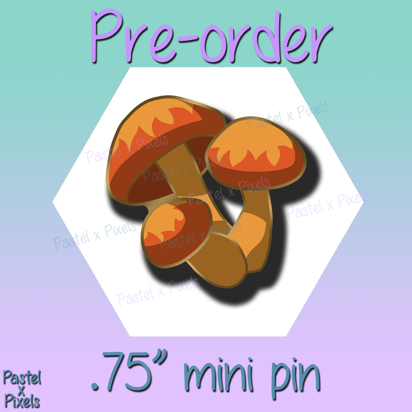 LoZ Mushrooms - Mini Pin(s)