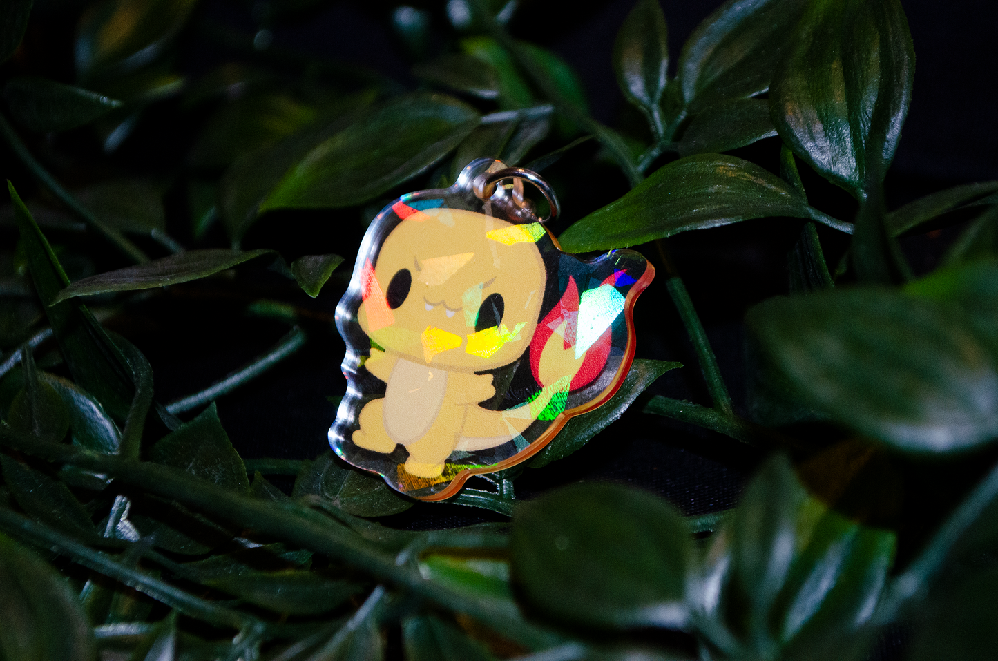 Fire Lizard - Holographic Charm