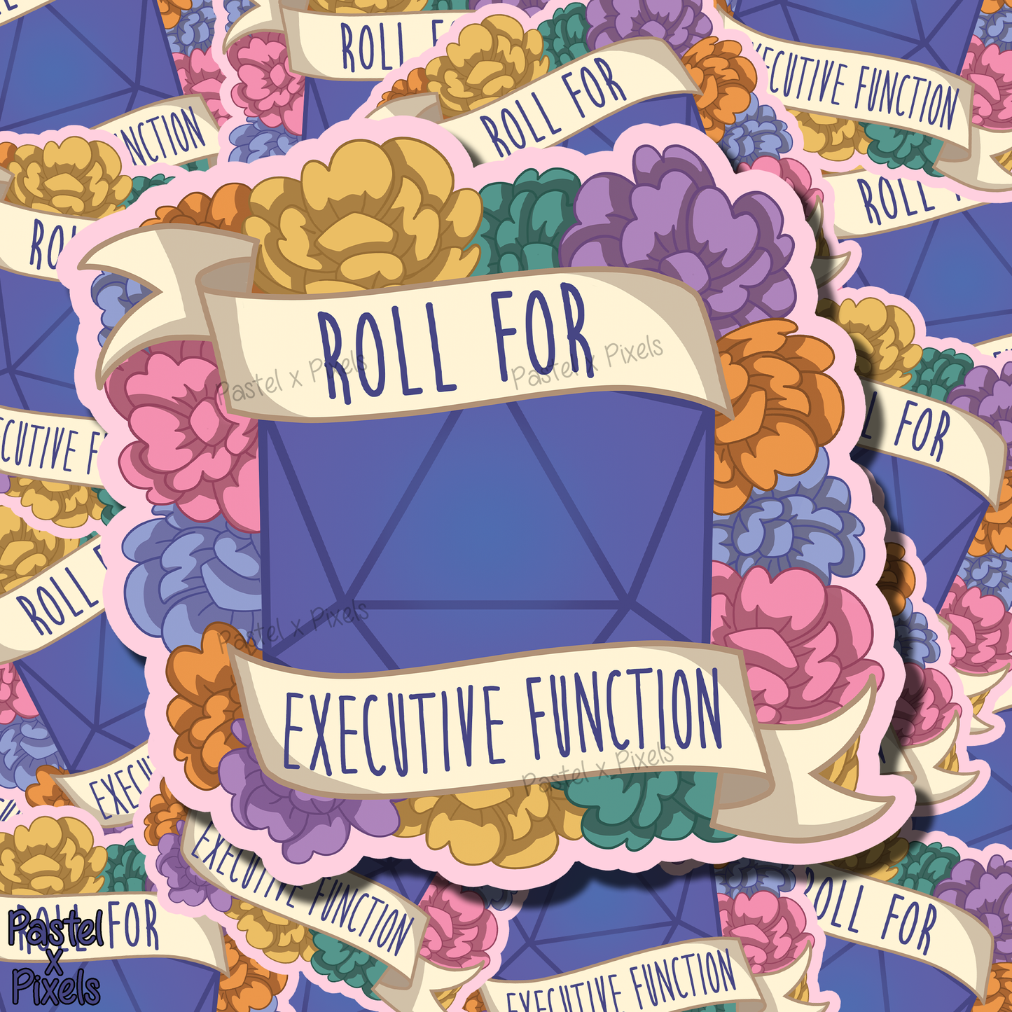 Roll for Executive Function - Sticker