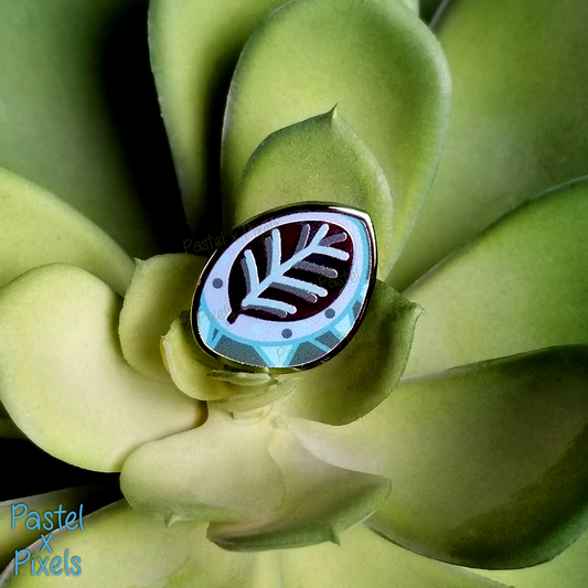 Leaf Stone - Mini Pin