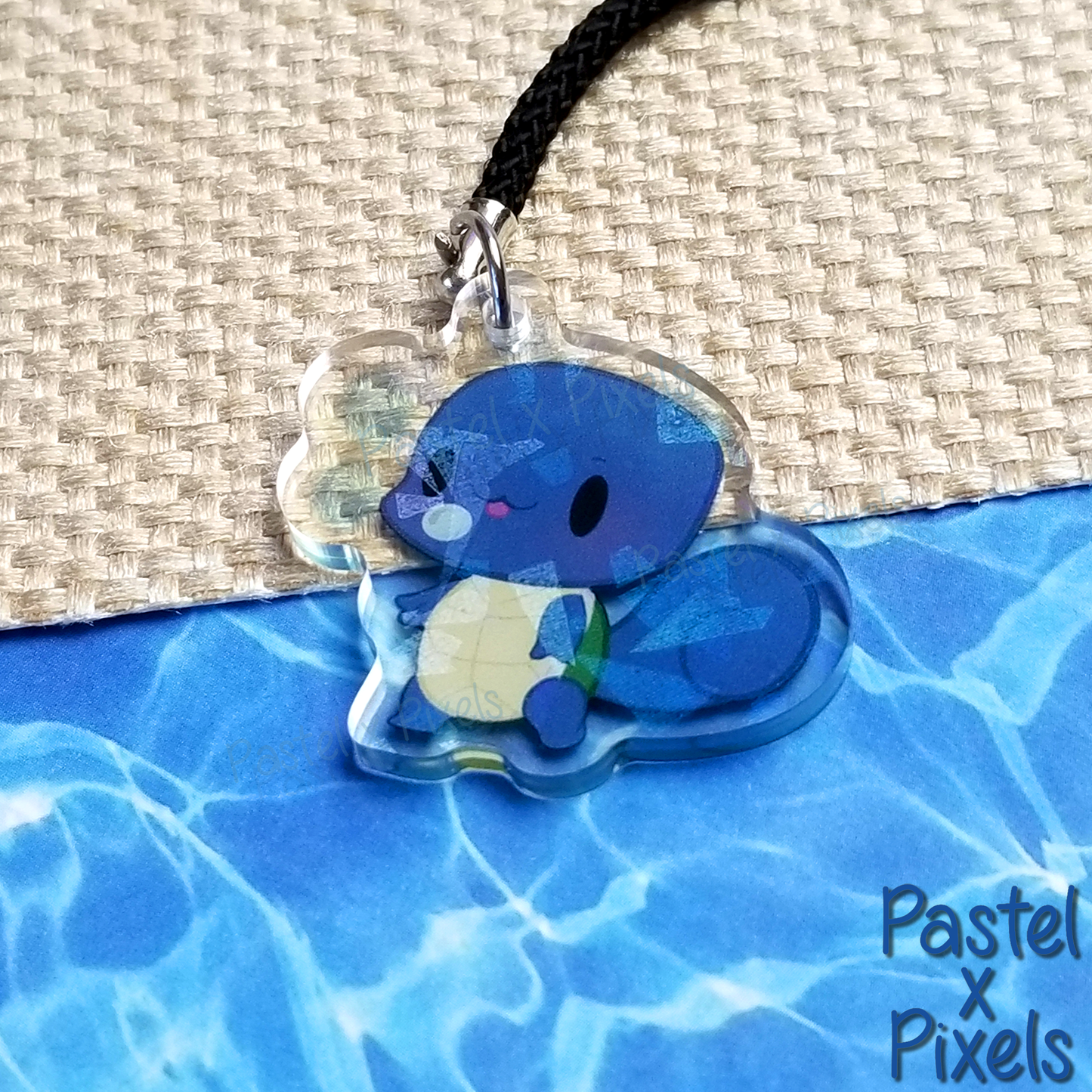 Water Turtle - Holographic Charm