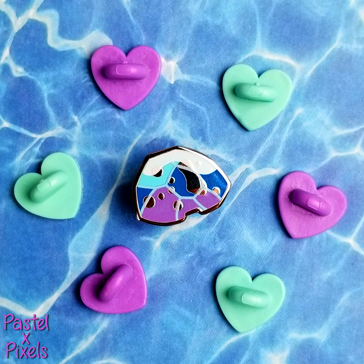 Water Stone - Mini Pin