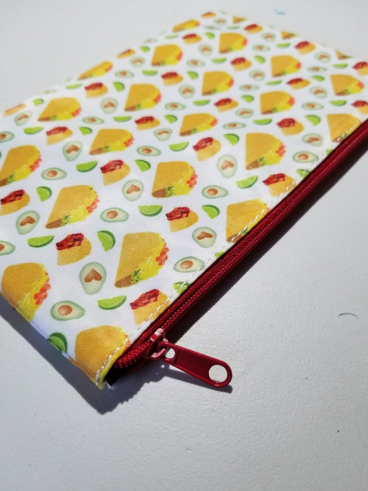 Taco Food - Zipper Pouch