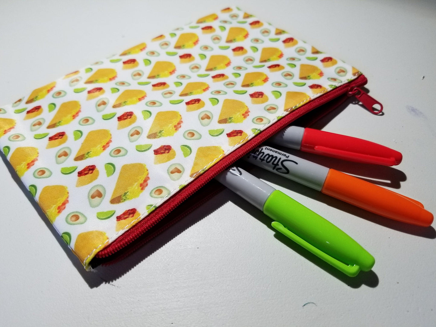Taco Food - Zipper Pouch
